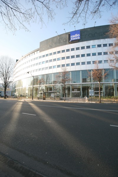 France, Paris 16e, maison de radio france, avenue du president kennedy, architecte Henry Bernard, 1963
