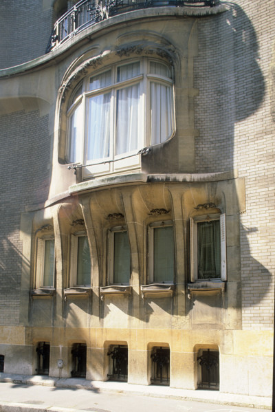 Hôtel Guimard in Paris (detail)