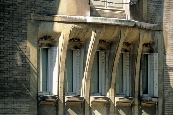 Hôtel Guimard in Paris (detail)