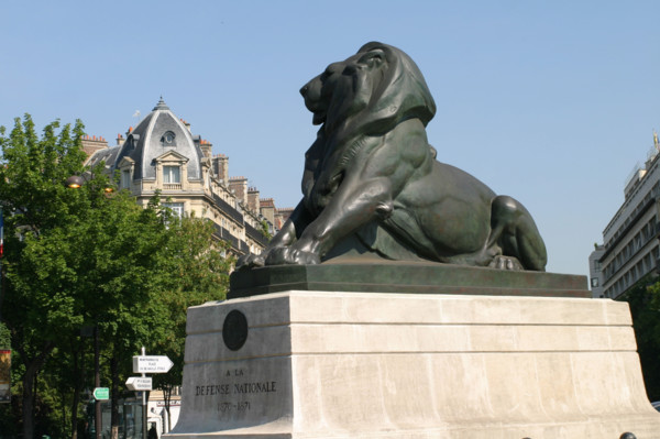 France, denfert rochereau square