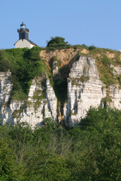 France, Haute Normandie, eure, marais vernier, falaise, pointe de la roque, phare,