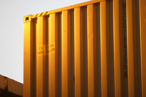 France, Normandie, port de Rouen, conteneurs, containers, commerce international,
