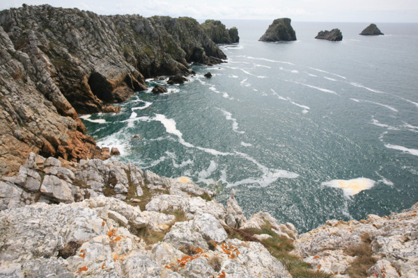 France, Bretagne, Finistere, presqu'ile de crozon, pointe de pen hir, camaret sur mer, les tas de pois,