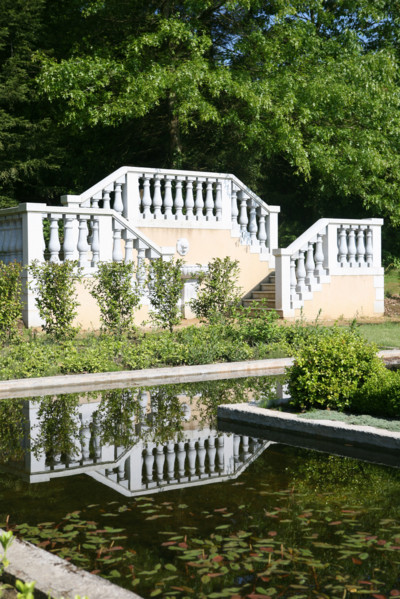 France, Bretagne, Ille et Vilaine parc floral de haute Bretagne, chateau de la coltiere, le Chatellier, le jerdin secret