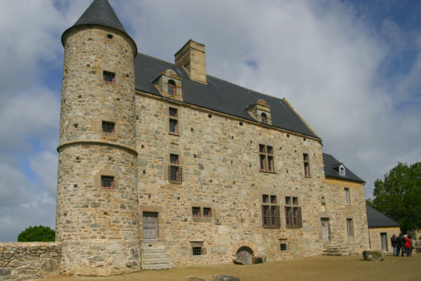 France, Basse Normandie, Manche, pays de coutances, saint sauveur lendelin, habitat traditionnel, manoir du Grand Taute,