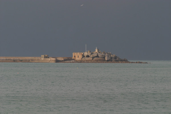 France, Basse Normandie, Manche, Cotentin, Cherbourg, grande rade est
passe de l'est