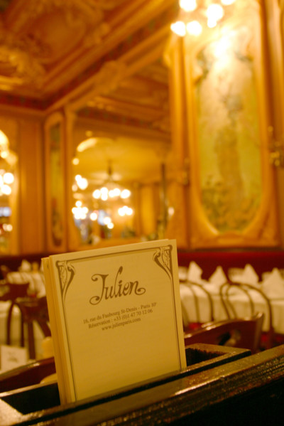 Bouillon Julien à Paris