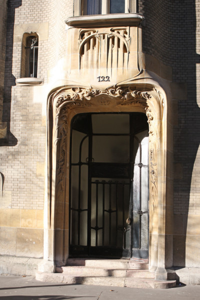 Hôtel Guimard in Paris (detail)
