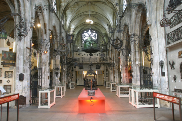 France, Haute Normandie, Seine Maritime, Rouen, musee Le Secq des Tournelles, 
musee de la ferronnerie d'art, patrimoine, culture, tradition, ancienne eglise Saint-Laurent,