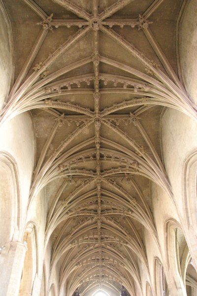 France, Basse Normandie, orne, perche, mortagne au perche, nef de l'eglise notre dame,