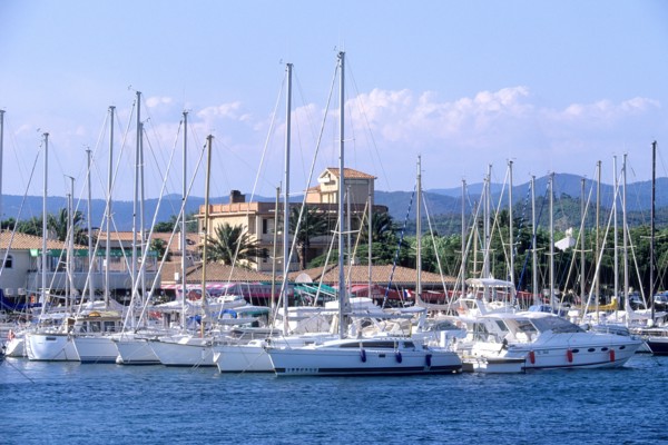 France, region paca, var, la londe les maures, port, voiliers, bateaux, plaisance, massif des maures,