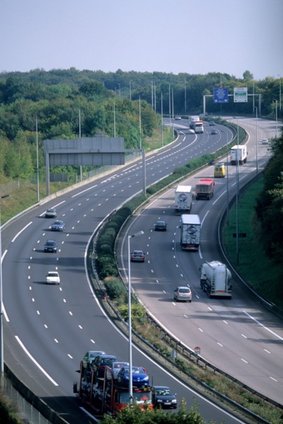 France, Normandie, autoroute a13, sapn, virages, courbe, moulineaux, voitures, vehicules, circulation automobile,