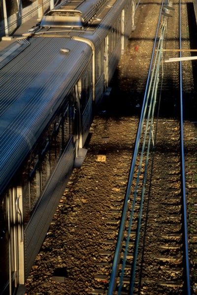 France, paris, transport, train de banlieue, rer, metal, transport en commun, sncf, voie ferree,