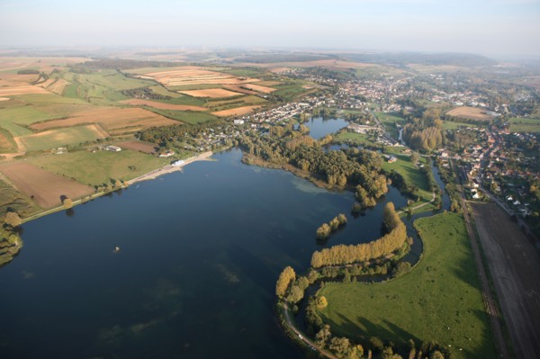 survol de la vallee de la bresle maritime -