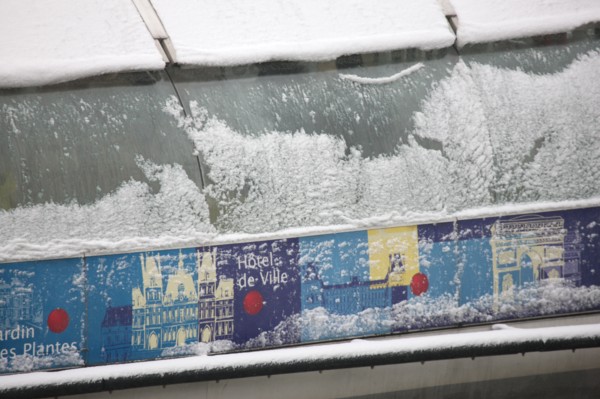 Paris sous la neige