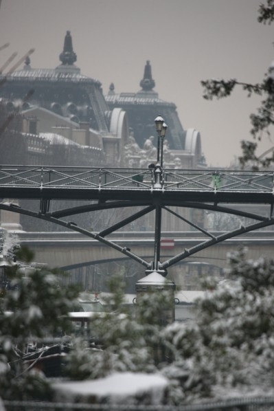 Paris sous la neige