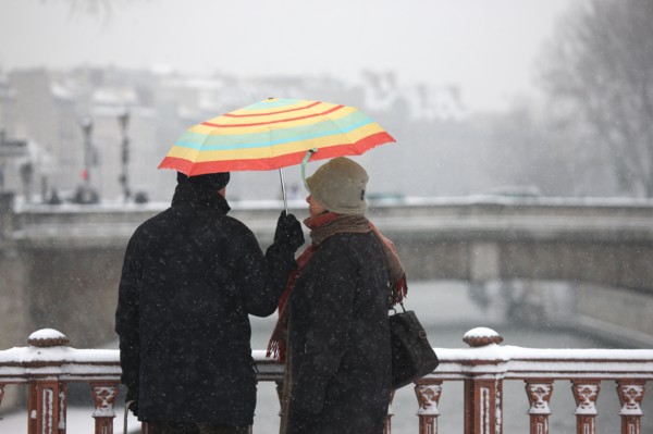 Paris sous la neige