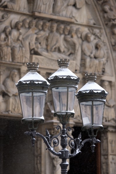 Paris sous la neige