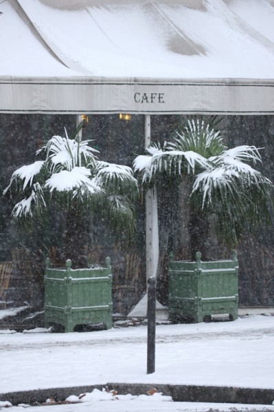 Paris sous la neige