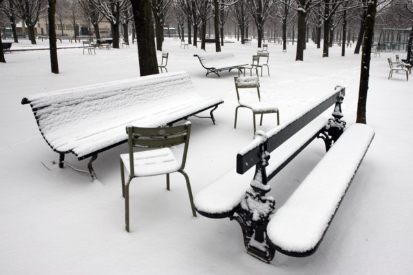 Paris sous la neige