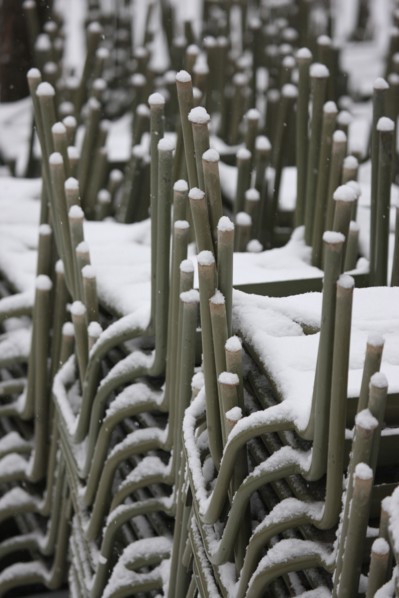 Paris sous la neige
