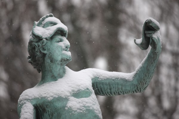 Paris sous la neige