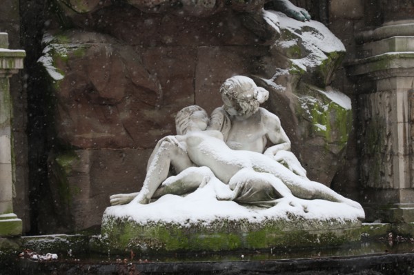 Paris sous la neige