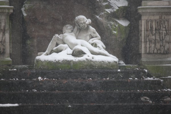 Paris sous la neige