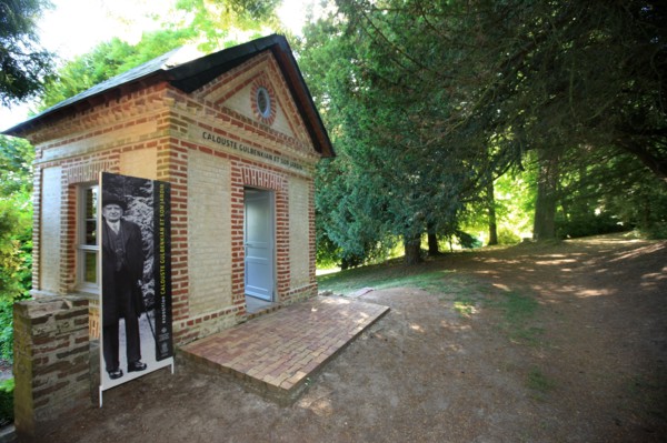 France, Basse Normandie, Calvados, cote fleurie, Deauville, parc calouste gulbenkian, autrefois appele parc des enclos,
