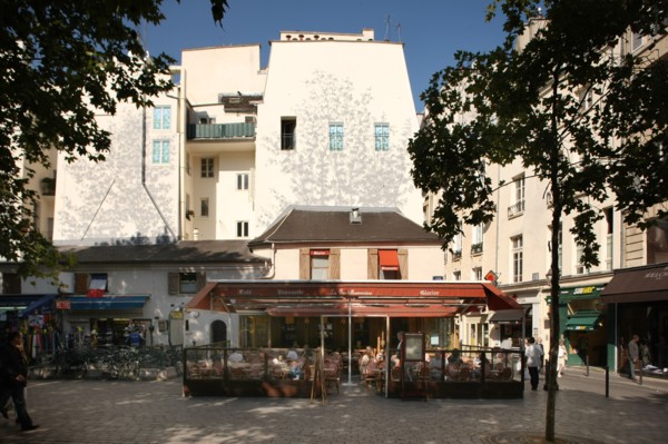 France, Ile de France, paris 6e arrondissement, place saint andre des arts,