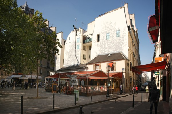 France, Ile de France, paris 6e arrondissement, place saint andre des arts,