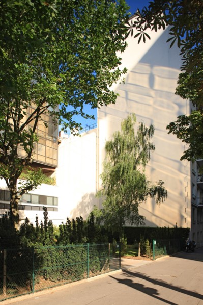 France, angle garden and high