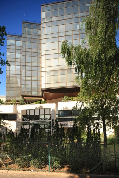 France, angle garden and high