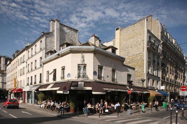 France, angle building