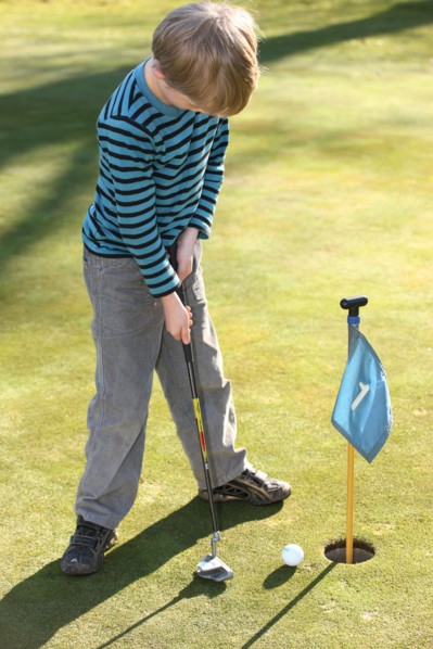 France, Haute Normandie, eure, le neubourg, golf du champ de bataille, sport, loisirs, baby golf, cours d'initiation pour enfants,