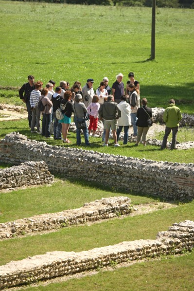 France, Haute Normandie, seine maritime, pays de la bresle maritime, eu, site archeologique de bois l'abbe visites guidees en famille, histoire,