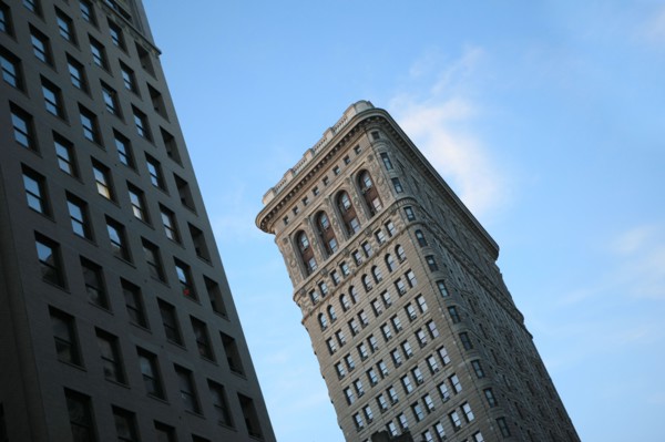 usa, etat de New York, New York City, Manhattan, Chelsea, flatiron, fer a repasser, building,