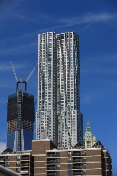 usa, etat de New York, New York City, Manhattan, financial district, pointe de Manhattan, building,