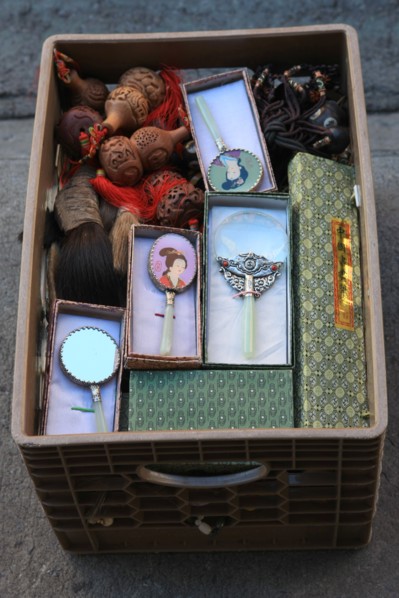 usa, state of New York, NYC, Manhattan, Greenwich Village, bleecker street, marche, bimbeloterie,