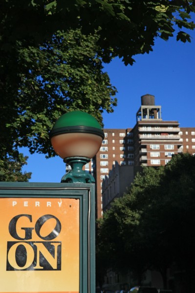 usa, state of New York, NYC, Chelsea, sortie de metro, subway,