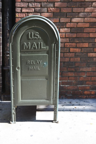 usa, state of New York, NYC, Manhattan, Broadway, boite a lettres us mail,