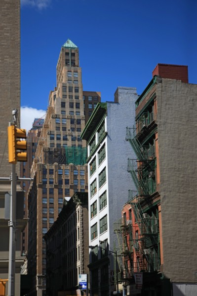 usa, state of New York, NYC, Manhattan, Soho, escaliers,