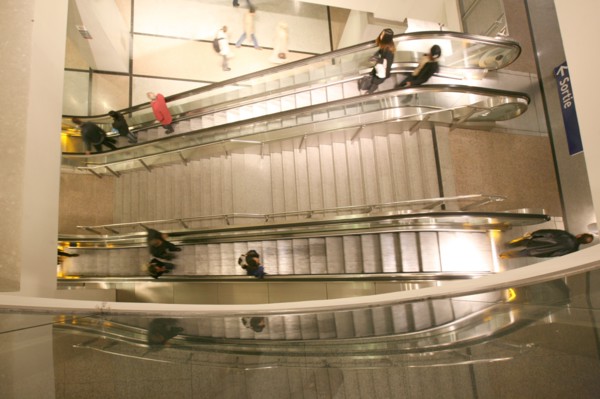paris 13, station de metro, olympiades, ligne 14 ouverte en 2007
Date : 2011-2012