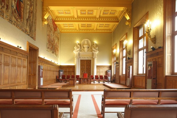 France, ile de france, paris 1er arrondissement, 13 rue cambon, palais cambon, cour des comptes, institution, etat, batiment grand chambre, 
Date : 2011-2012
