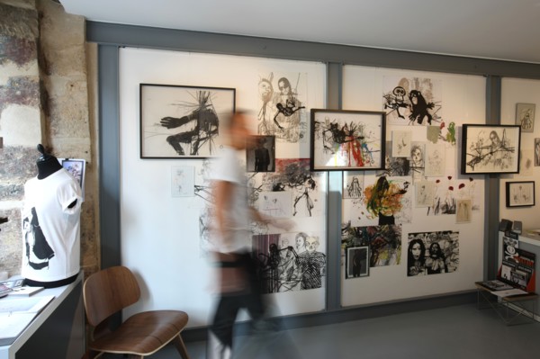 France, ile de france, paris 3e arrondissement, marais, 68 rue du vertbois, galerie gabriel et gabriel, artiste gwenael salaun, 
Date : 2011-2012