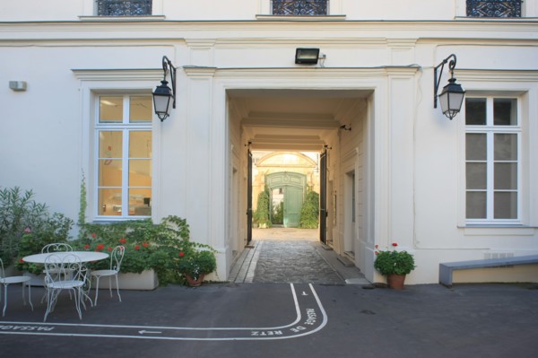 France, ile de france, paris 3e arrondissement, le marais, rue charlot, hotel et passage de retz no9, hotel particulier, 
Date : 2011-2012