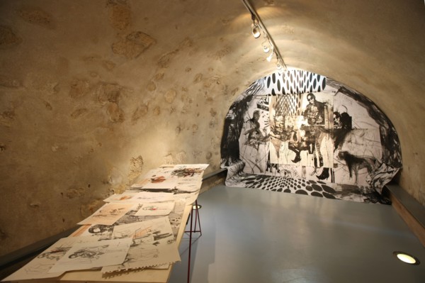 France, ile de france, paris 3e arrondissement, marais, 68 rue du vertbois, galerie gabriel et gabriel, artiste gwenael salaun, 
Date : 2011-2012