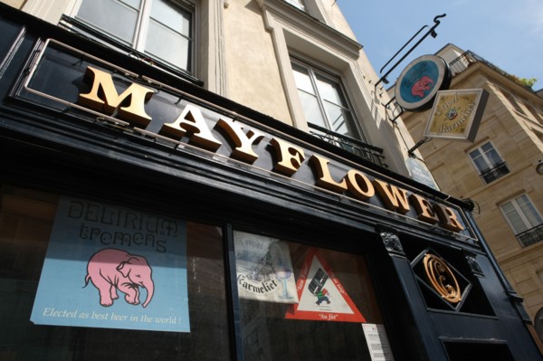 France, ile de france, paris 5e arrondissement, 39 rue descartes, pub, bar, le mayflower.
Date : 2011-2012