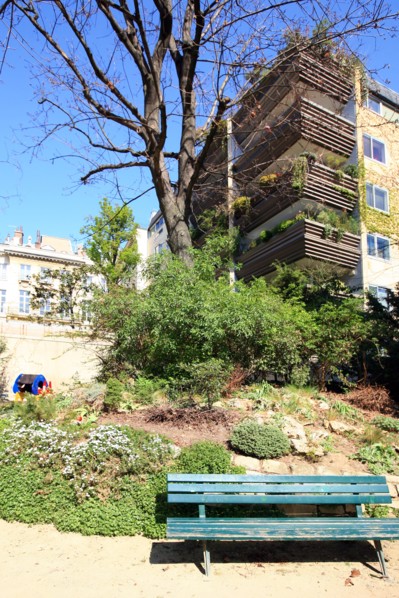 France, ile de france, paris 7e arrondissement, jardin roger stephane, au bout de la rue recamier.
Date : 2011-2012