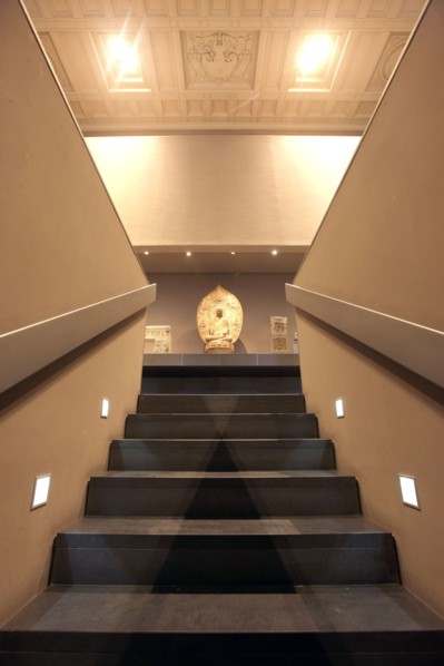 France, ile de france, paris 8e arrondissement, 7 rue velasquez, musee cernuschi, musee des arts asiatiques, mairie de paris, culture, hotel particulier, salle du bouddha, escalier mezzanine

Date : 2...